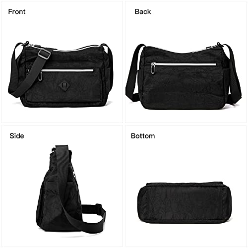 ETidy Women's Lightweight Waterproof Crossbody Handbag
